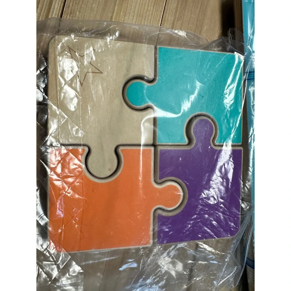 Lovevery Wooden Vegetable Garden‎ Puzzle 4-Piece Sustainable